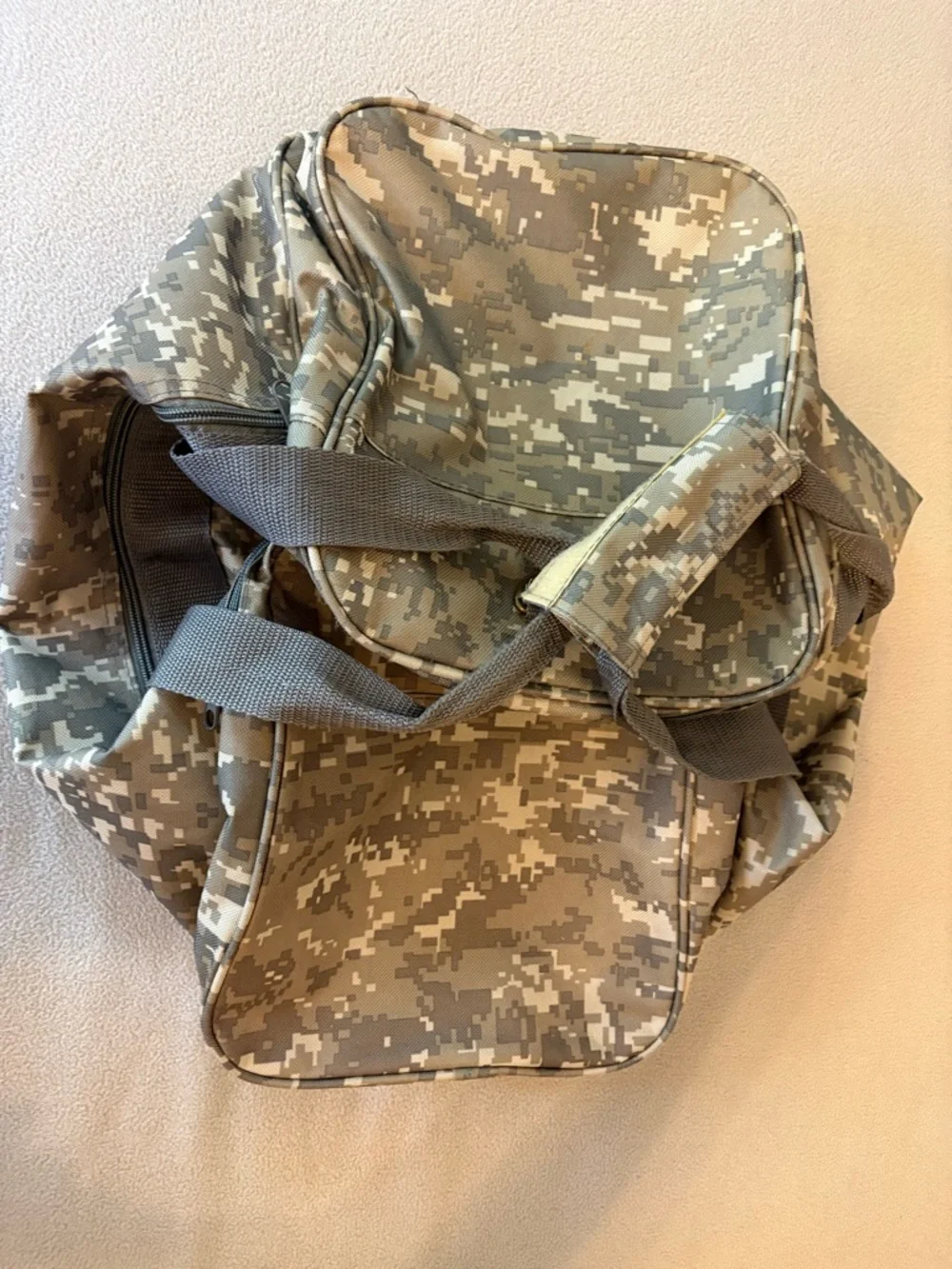NRA Digital Camo Duffle Bag Tactical Gym Travel Hunting Multi Pocket